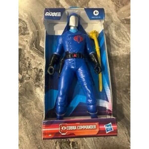 . Joe COBRA COMMANDER‎ 9" Action Figure! (2022, Hasbro)